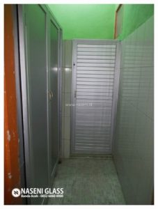 Pintu KAmar Mandi Aluminium, Pintu Toilet Aluminium, Pintu WC Aluminium